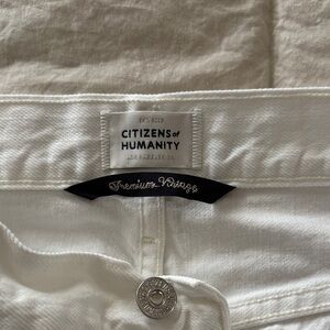Citizens of Humanity Classic White Denim